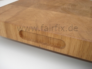 Restposten: Hackbrett Eiche 35x35