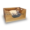 Hundekiste aus Massivholz, HK604020